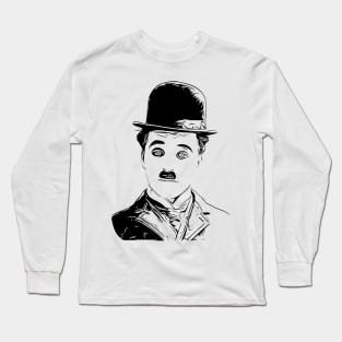 Charlie Chaplin Long Sleeve T-Shirt